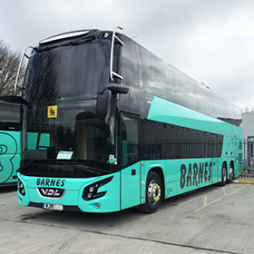 New 2018 plate Double Decker