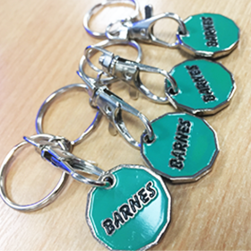 Barnes Trolley Tokens