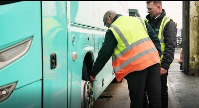 Checking wheel