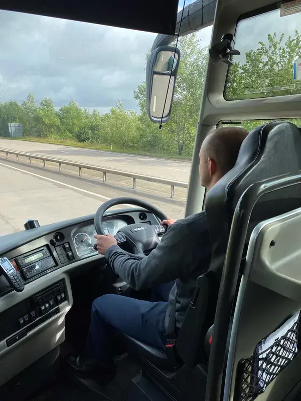 Tomasz driver training