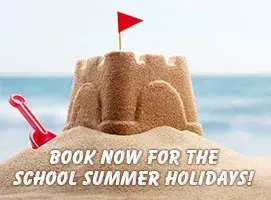Book now for the school summer holidays